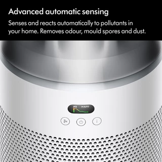 Dyson HushJet ™ Purifier Compact (White/Silver) เครื่องฟอกอากาศ ไดสัน สีขาว