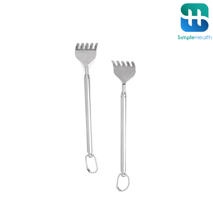 Simple health ไม้เกาหลัง ไม้เกาหลังยืดได้ แบบสแตนเลส ปรับได้ ใช้งานง่าย พกพาสะดวก