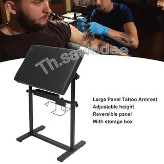 COD【🇹🇭พร้อมส่งในไทย🇹🇭】Tattoo Workbench Multifunctional Dual-Use Workbench Lifting หมุนหลายมุมปรับ Tattoo Hand Bra