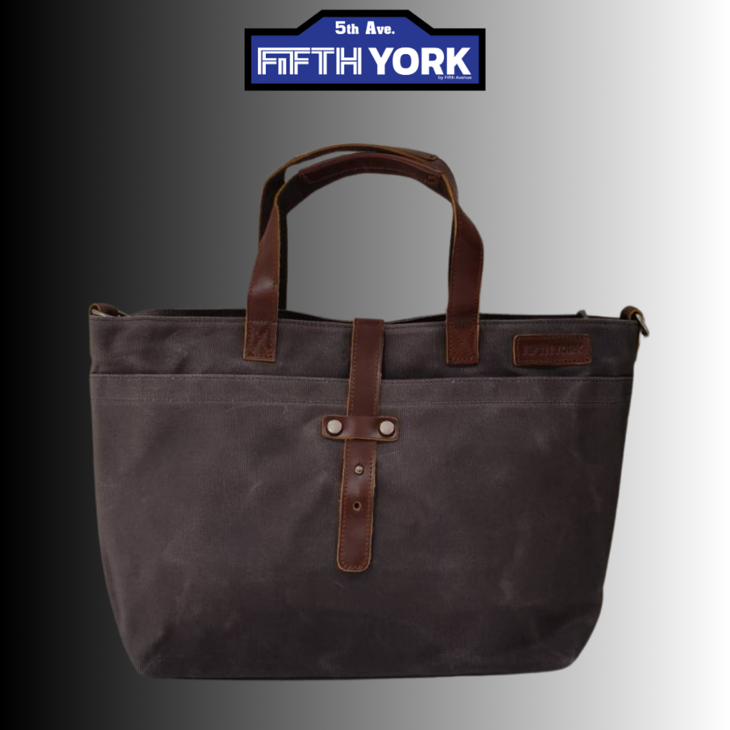FifthYork Canvas Bag Vintage ❜ กระเป๋าแคนวาสเคลือบแว๊กซ์ ให้ลุคสตรีทวินเทจ