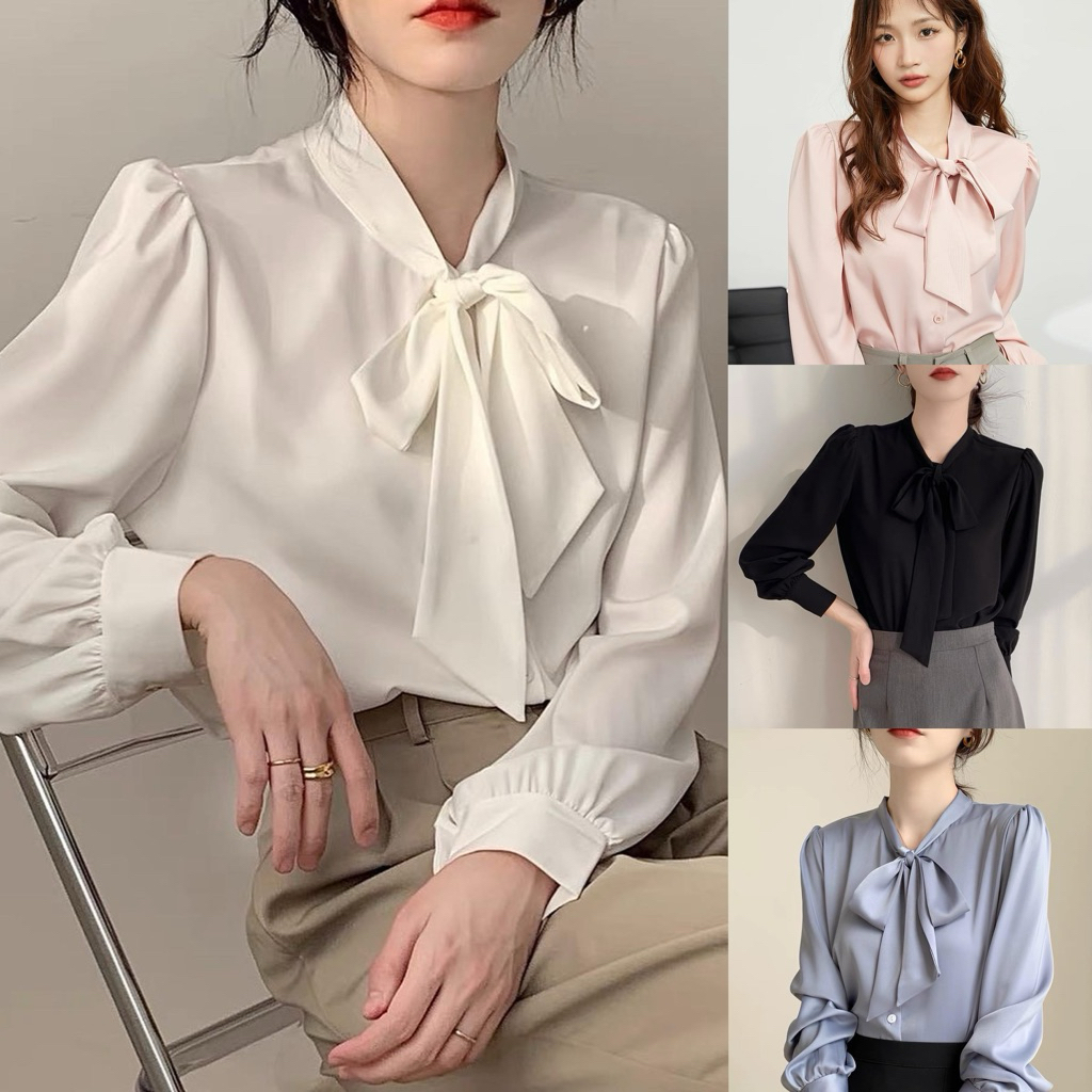 เสื้อทำงานออฟฟิศ ผ้าดีใส่สบาย▪️