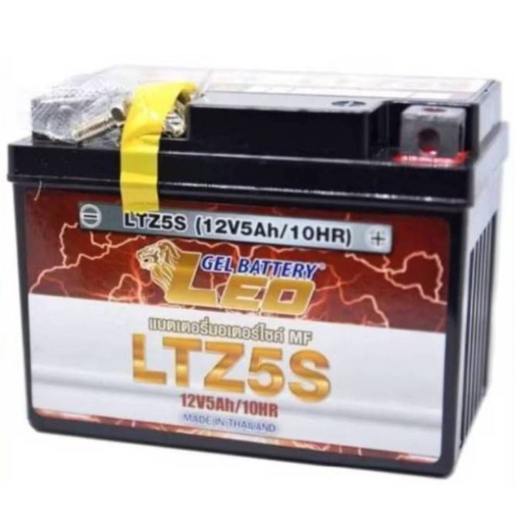 แบตเตอรี่มอเตอร์ไซค์ LEO 12V 5Ah