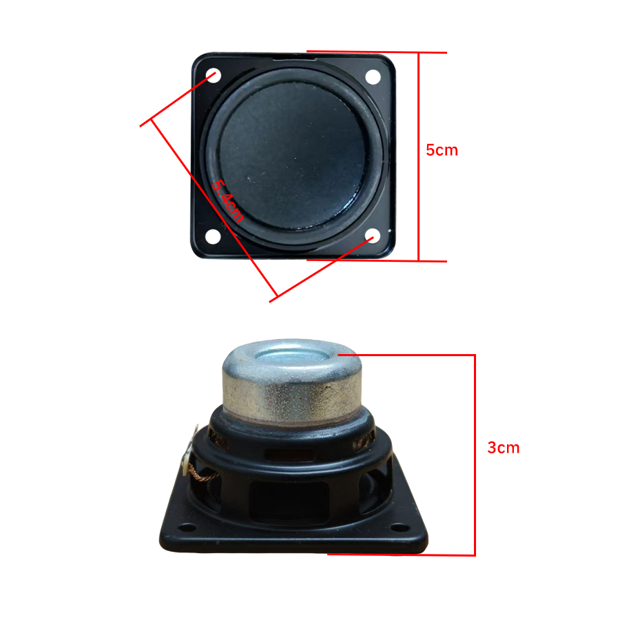 ลำโพง 50มม.*50มม. 4Ω 10W full range  ลำโพง 2 นิ้ว HK ดอก 2 นิ้ว ฟูลเรนจ์ ดอกเบส เสียงกลาง2นิ้ว ราคา ถูกที่สุด ดีลบีเคเค แกลเลอรีภาพที่ 4