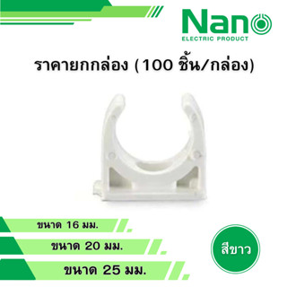 NANO ยกกล่อง คลิปก้ามปู ขนาด 16มิล 20มิล 25มิล มม. รุ่น NNMC…