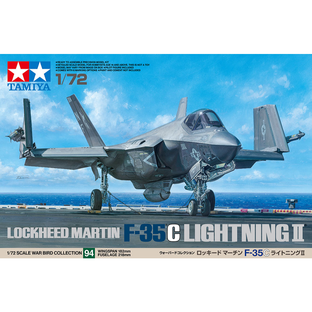 4950344607945 Tamiya 60794 Lockheed Martin F-35 C Lightning II