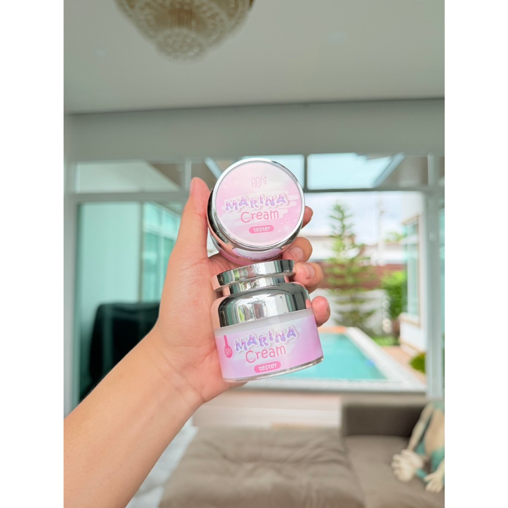 ไมริน่า ครีม Marina Cream 15 กรัม สกินแคร์บำรุงผิว สำหรับผิวที่ต้องการการบำรุงและฟื้นฟู
