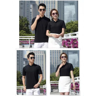 777-เสื้อโปโลคอปก แขนสั้น ผ้าบาง ระบายอากาศดี