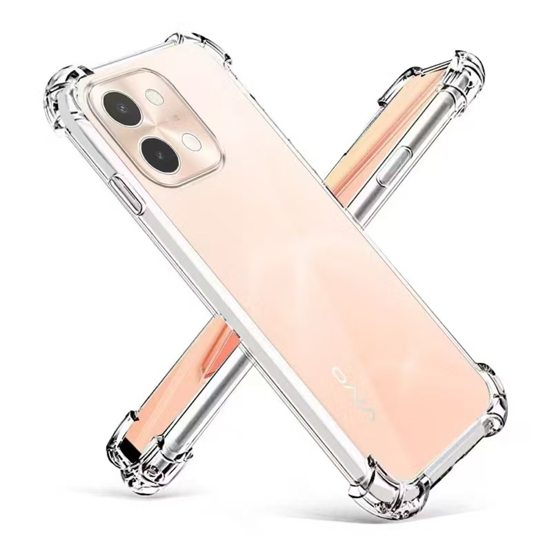เคสกันกระแทก เคสใส สำหรับVivo Y28 4G / Y17s  TPU Case