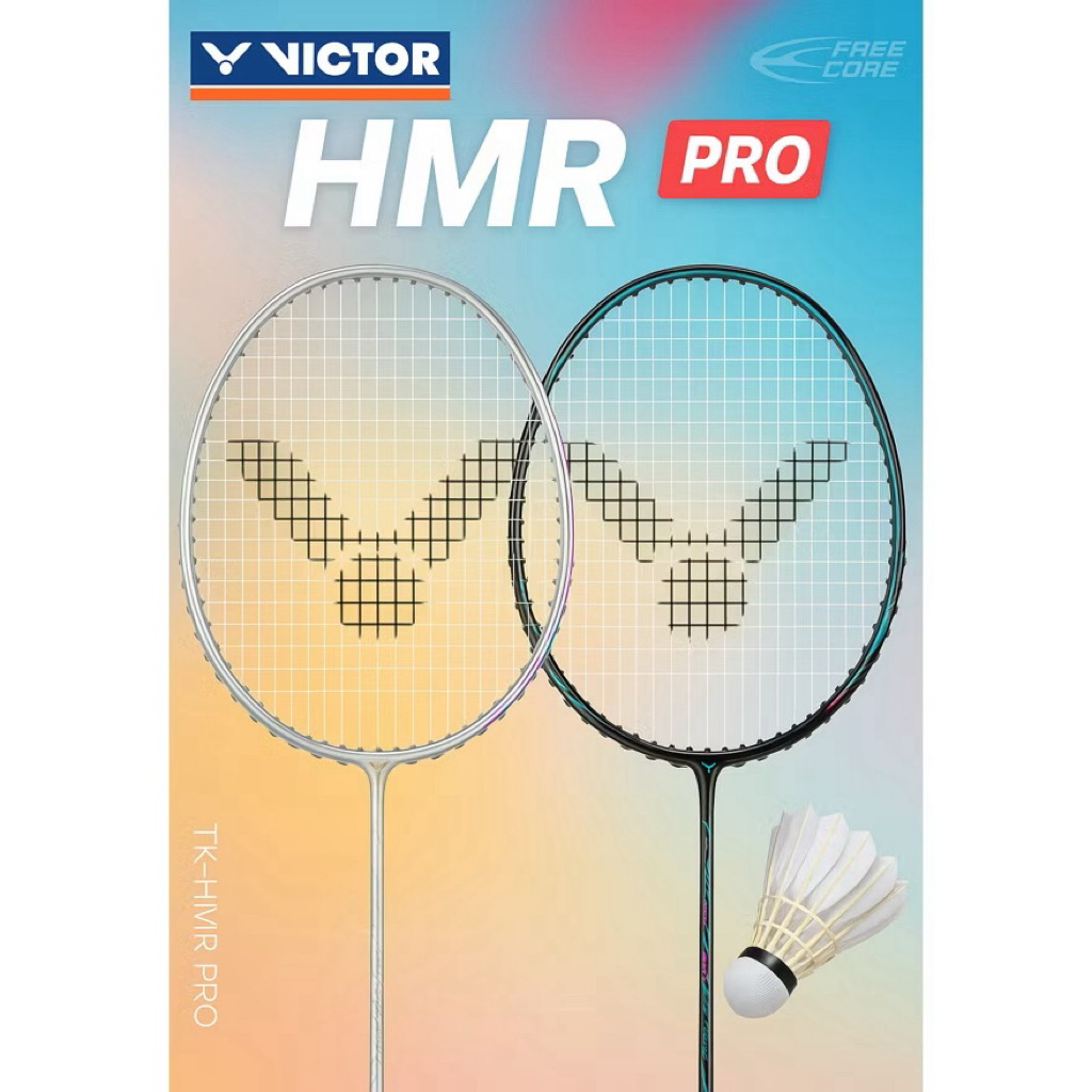 VICTOR ไม้แบดมินตัน TK-HMR PRO แถมเอ็น ขึ้นฟรี พันด้าม ประกันศูนย์