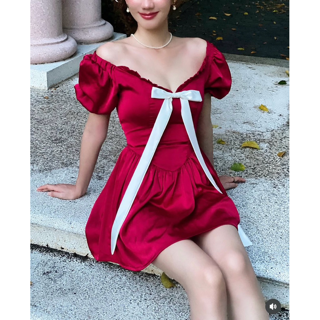 [พร้อมส่ง] เดรสสั้น DE SPHINX