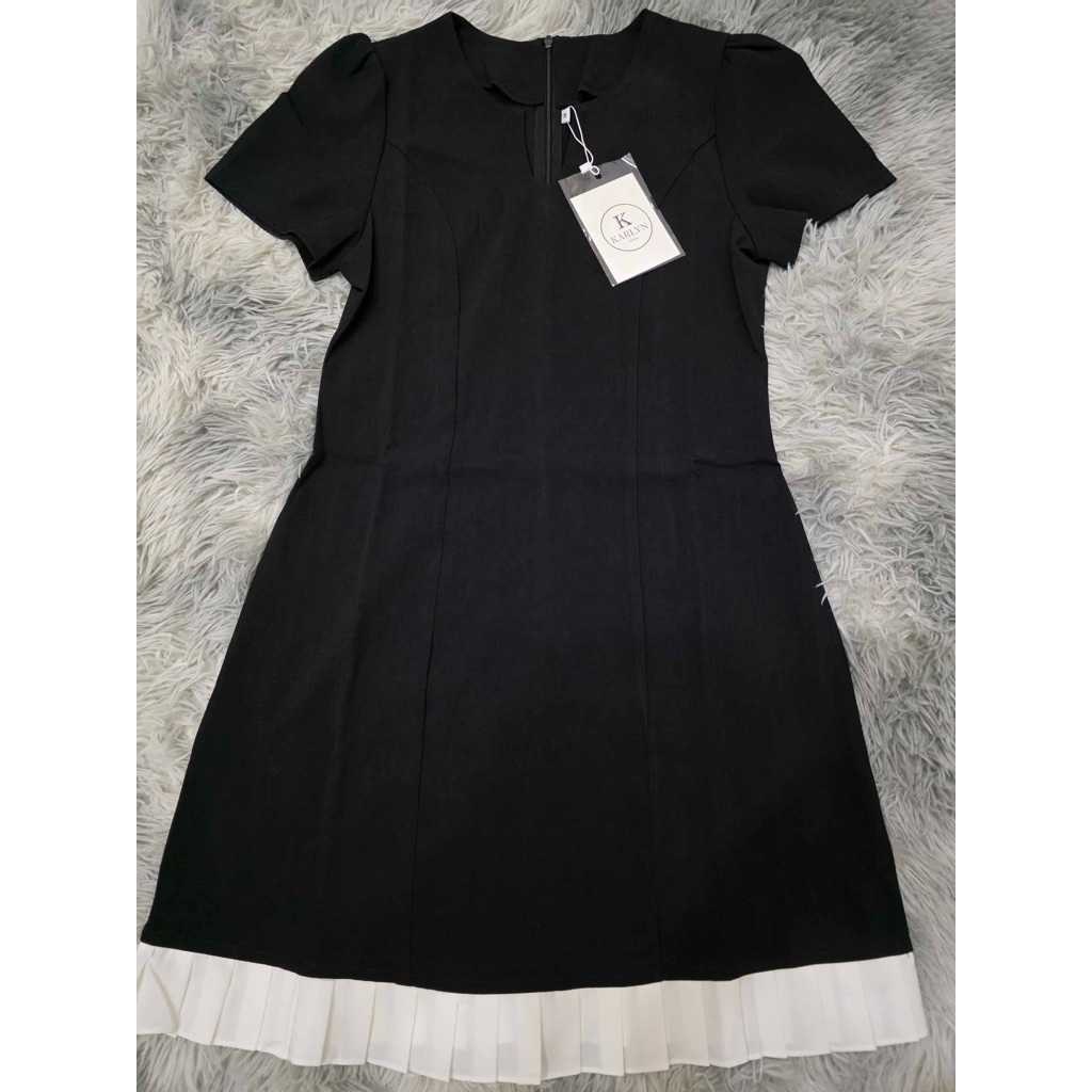 เดรสสีดำ ป้าย karlyn ไซซ์ M