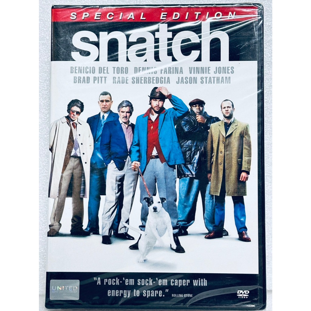 DVD​ :​ Snatch (2000) สแน็ทช์...ทีเอ็งข้าไม่ว่า ทีข้าเอ็งอย่าโวย "Brad Pitt" A Film by Guy Ritchie