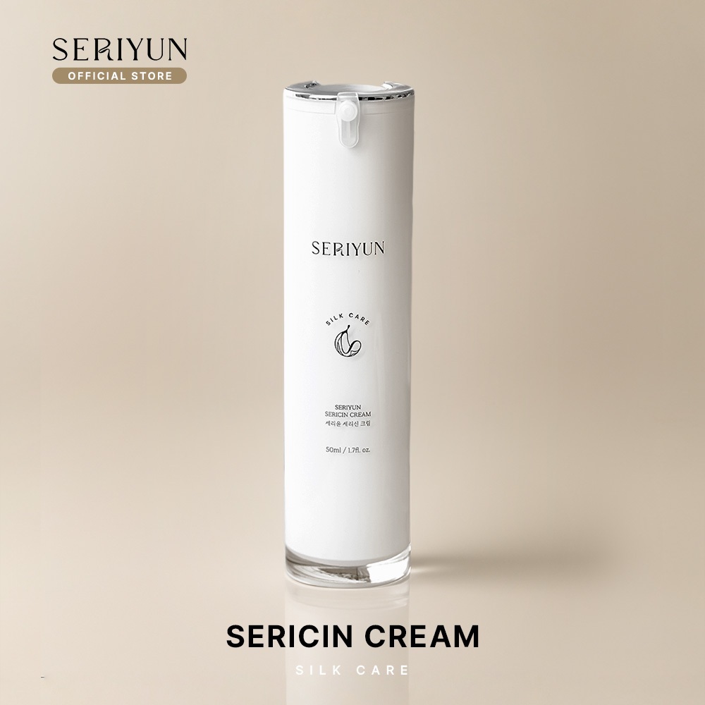 SERIYUN Sericin Cream 50ml. ครีมบำรุงผิวหน้า เซริยูน