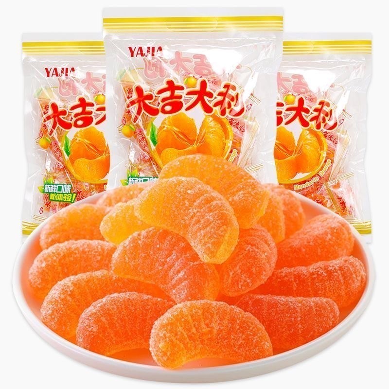 เยลลี่กลีบส้ม Orange Jelly 208g.
