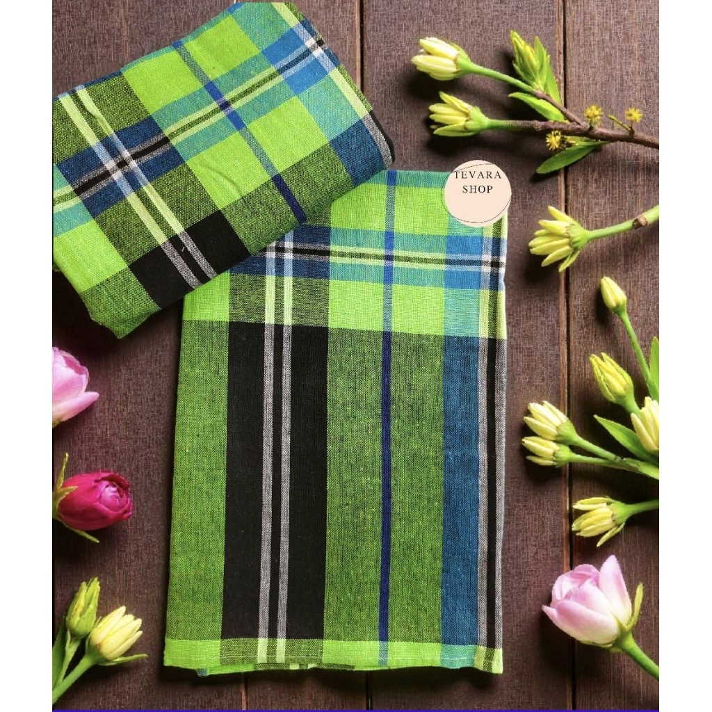 ผ้าขาวม้าตรารถไฟ ผ้าฝ้าย100%  ผ้านุ่ม ทอแน่น ผ้าไม่หด สีไม่ตก เย็บริมเรียบร้อย ขนาดมาตรฐาน 80*180cm - รูปที่ 4