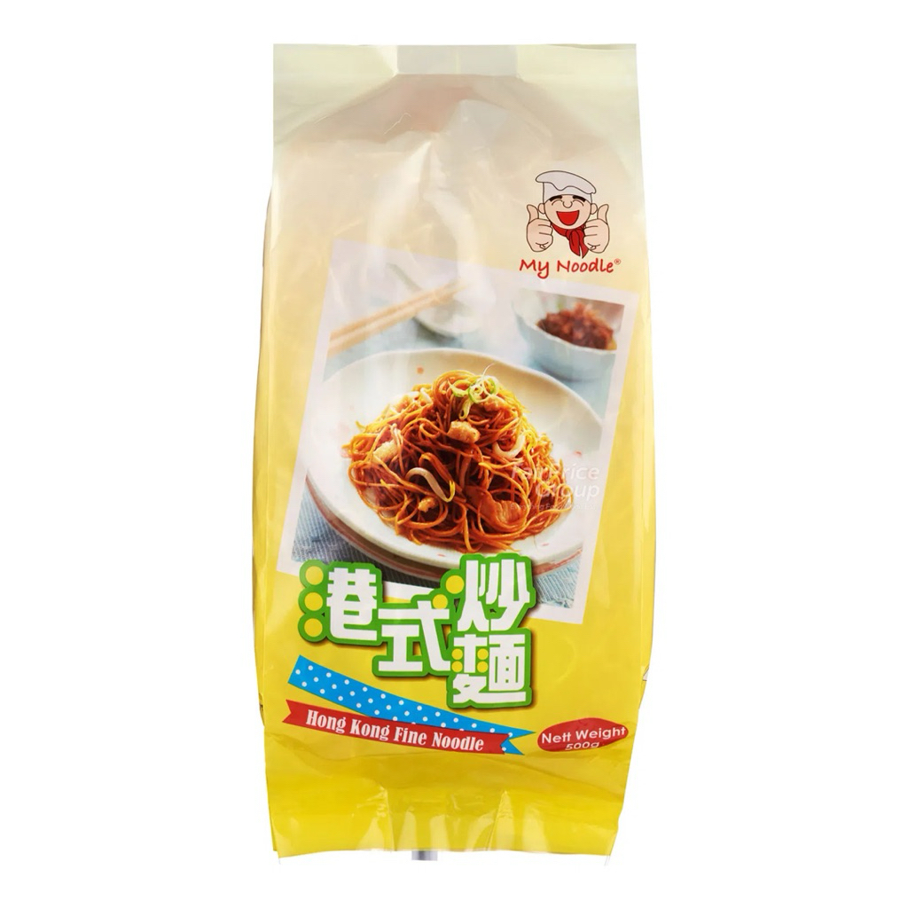 East my noodle HK noodle 500 g. Fine noodle บะหมี่ฮ่องกงนู้ดเดิ้ล