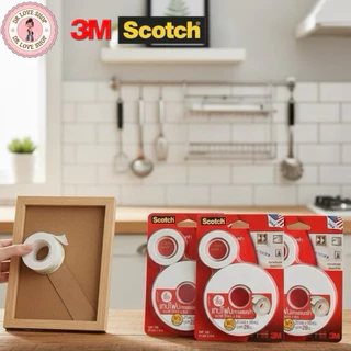Scotch 3M เทปโฟมกาวสองหน้า แพ็คเกจใหม่สุดคุ้ม โฟมเทป Tape CAT 110 ขนาด 21mmx3m.(เซต5แพ็ค)แบบใหม่