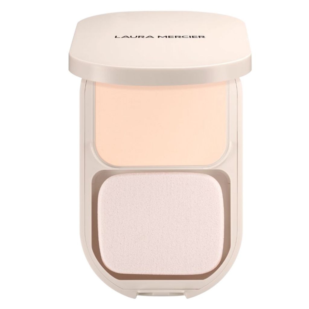 Laura Mercier Real Flawless Feathermatte Powder Foundation แป้งลอร่าสูตรใหม่ มาแทน แป้งลอร่าตลับกลม 
