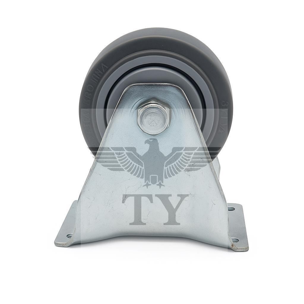 ล้อ TPR สีกาแฟแบบเงียบ