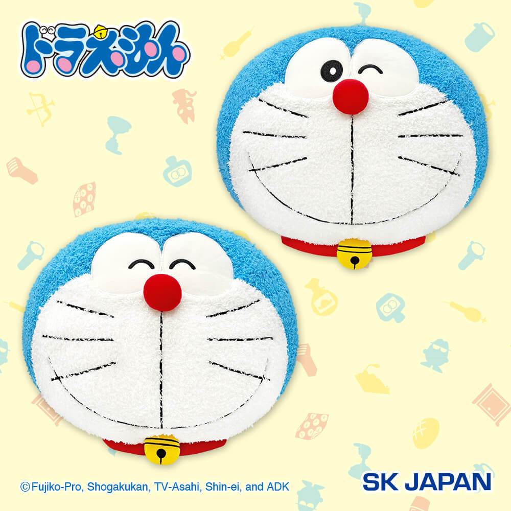 [⭐️แท้/ญี่ปุ่น] ตุ๊กตา Doraemon Fluffy Face Big Plush Toy - ตุ๊กตา Doraemon ของแท้