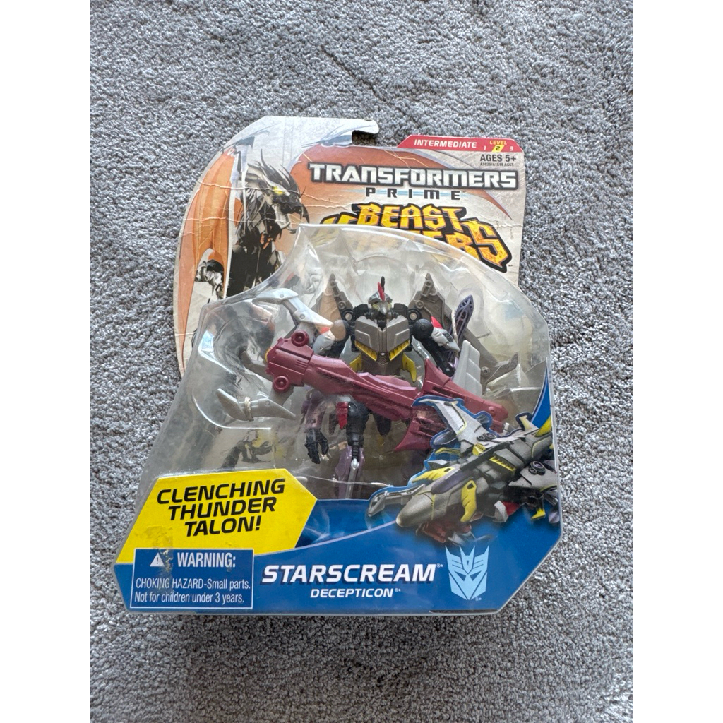 Transformers Prime Beast Hunters Deluxe Class Starscream