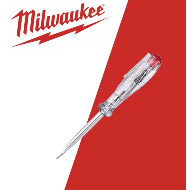 ไขควงเช็คไฟ Milwaukee Tri-Lobe Voltage Tester 0.5x3x65mm #4932478719
