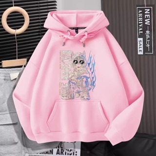 L1222เสื้อฮู้ดแขนยาวใส่ได้ทั้งชายและหญิง ผ้าโพลีเอสเตอร์ใส่ส…