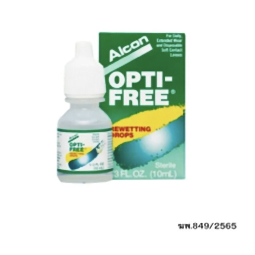 Alcon Opti-Free Rewetting Drops ขวด10 ml