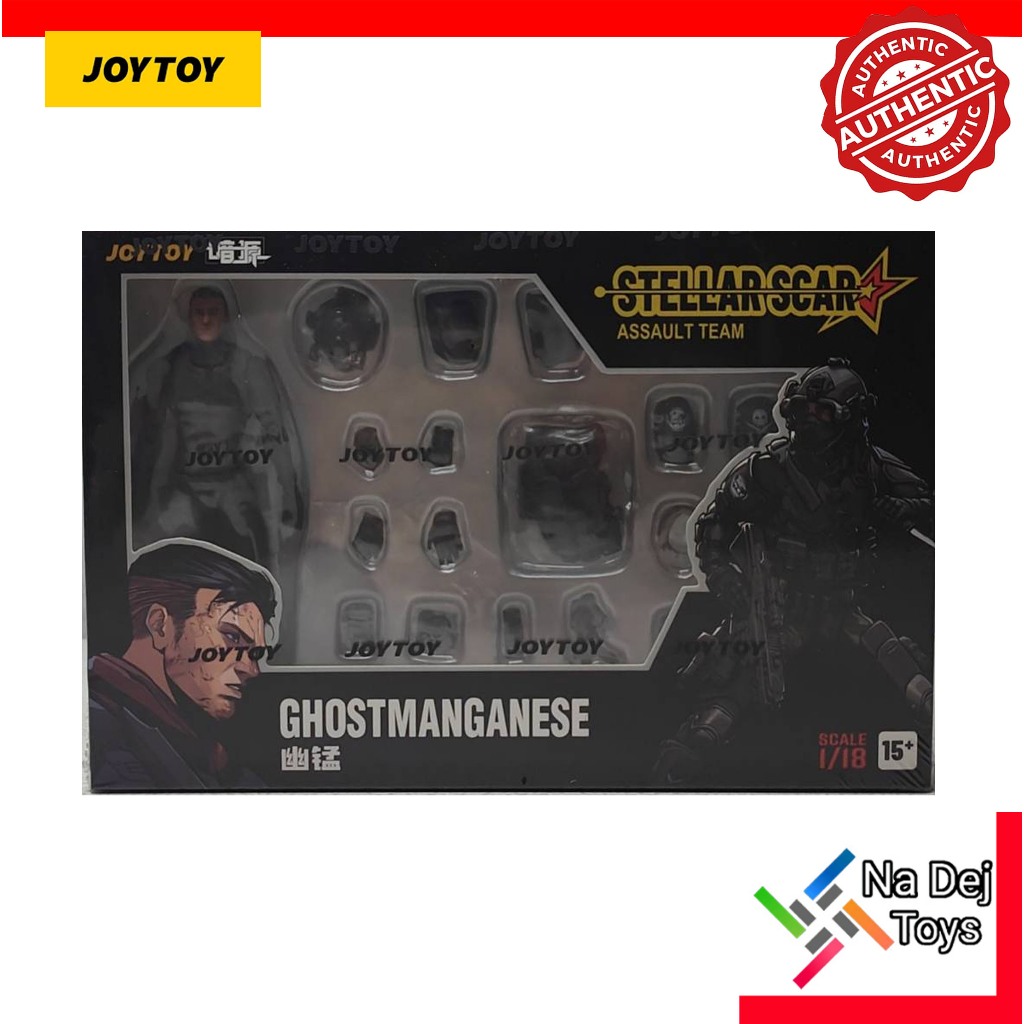 JoyToy Stellar Scar Ghostmanganese 1/18 Figure จอยทอย ฟิกเกอร์ทหาร โกสต์แมงกานีส ขนาด 1/18 ฟิกเกอร์
