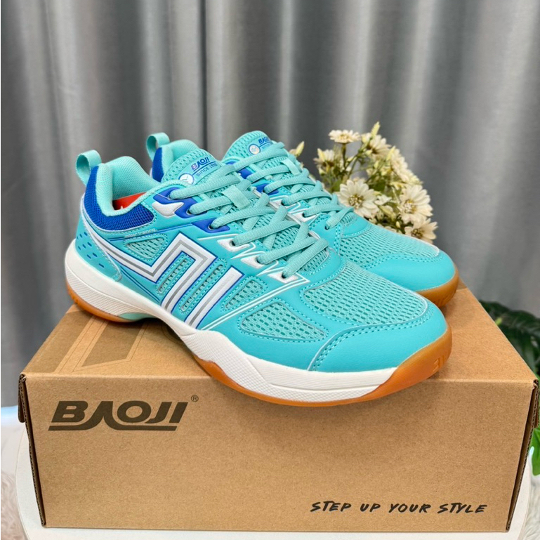 รองเท้า BAOJI รุ่น ACTIVE ใส่ออกกำลังกาย เล่นแบดมินตัน เบาใส่สบาย กันลื่น ราคา ถูกที่สุด ดีลบีเคเค แกลเลอรีภาพที่ 2