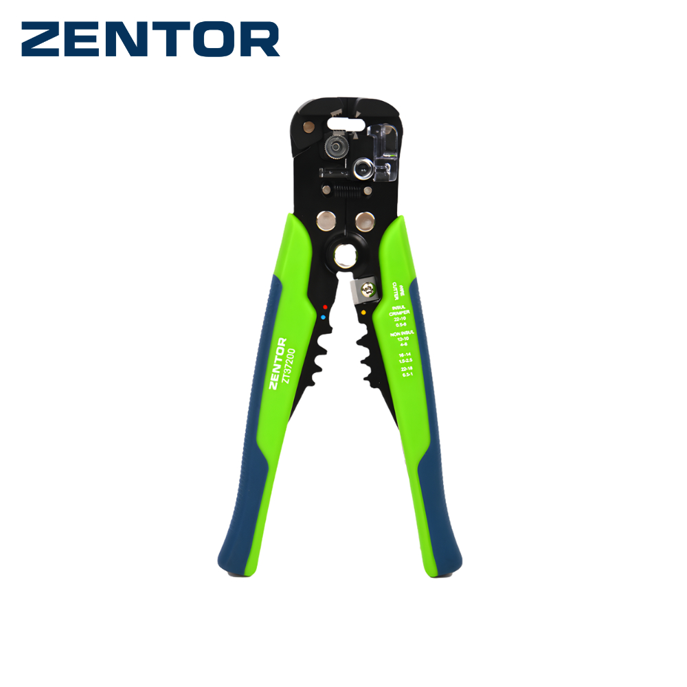 Zentor คีมปอกสายไฟอัตโนมัติ คีมปอกสายไฟ 3in1ใช้ง่าย แข็งแรง ปรับแรงดึงได้ Auto Wire Stripping Pliers