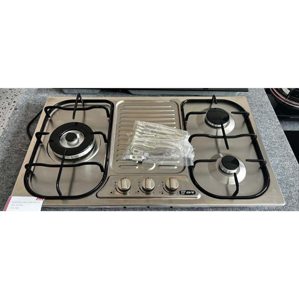 (ตัวโชว์) (Eve) เตาแก๊ส 3 Zone รุ่น HOBH702G1WK/MSE