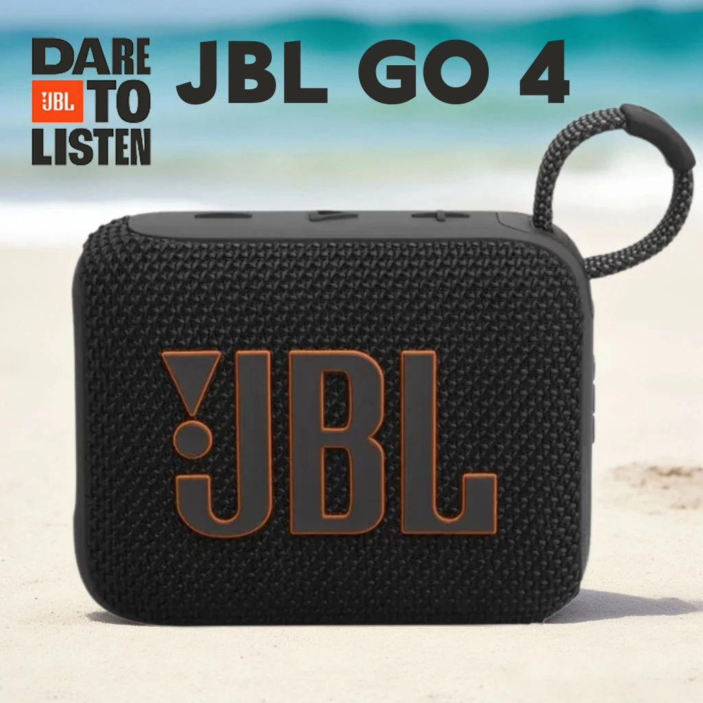Go 4 ลำโพงบลูทูธแบบพกพาขนาดกระทัดรัด กันน้ำและกันฝุ่น IP67 เล่นเพลงได้นานถึง 7 ชั่วโมง