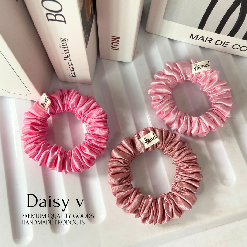 Scrunchies • Pastel • Collection •ซาตินต่วน • size Mini
