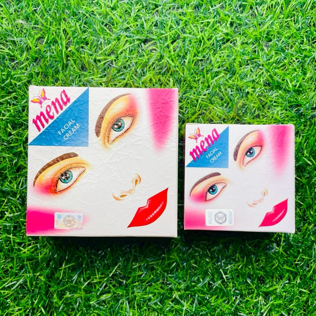 ครีมมีนา Mena facial cream กล่องชมพู ครีมทาหน้า ของแท้ 💯