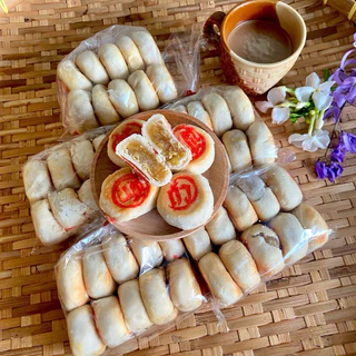 เปี๊ยะโบราณเพชรบุรี 5 ถุง (50ชิ้น)