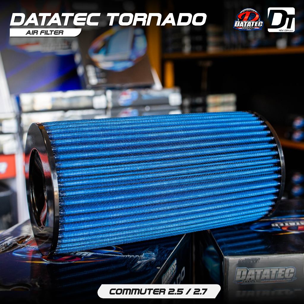 [ ใส่โค้ด NADADA005 ] กรองอากาศ Commuter 2.5 / 2.7 / 3.0 ประหยัดน้ำมัน ใช้ได้ 1 แสนโล Datatec