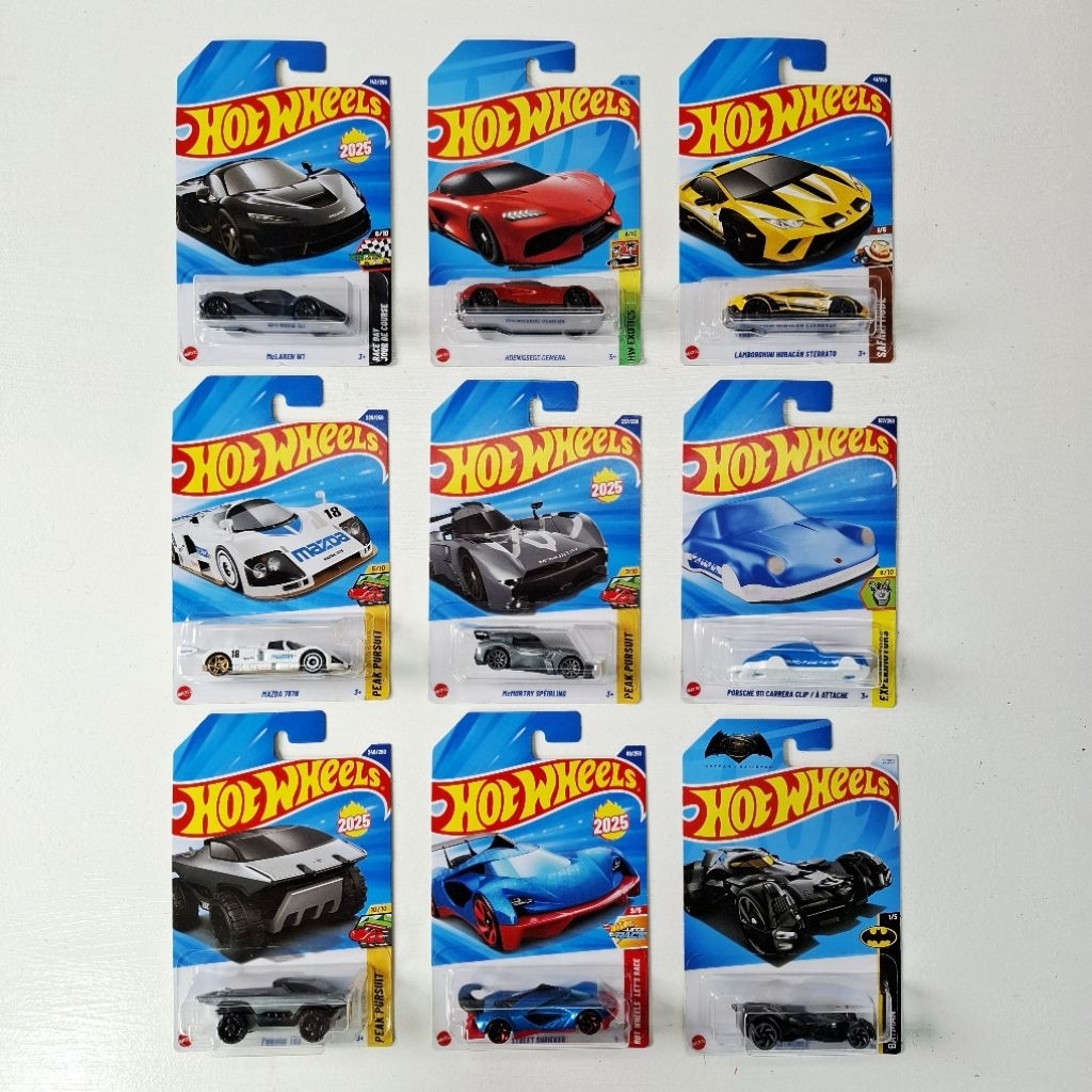 Hot wheels โมเดลรถเหล็ก สเกล1:54 แพ็คสวย เลือกแบบได้