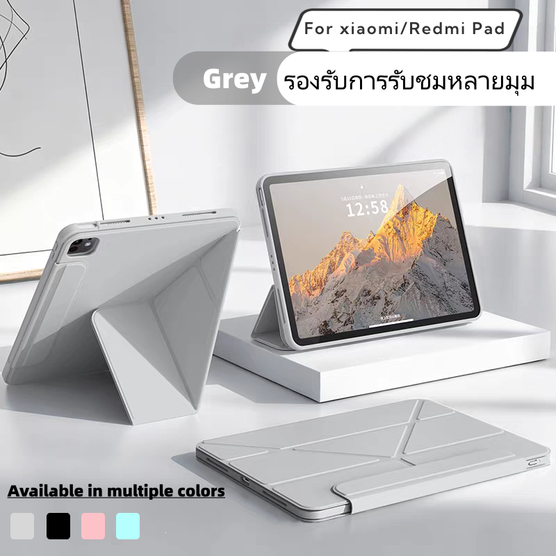 เคสพับได้ Y-พับ สำหรับ Xiaomi Mi7/Pad, Mi6/6Pro, Redmi Pad SE 8.7, Redmi Pad 11 นิ้ว — กันกระแทก