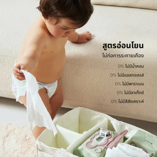 ทิชชู่เปียก Babycare น้ำEDI เกรดการแพทย์ ยกลัง ขนาด80แผ่น เซ็ท3/12ห่อ ผ้าเช็ดทำความสะอาด baby wipes ผ้าเปียก ทิชชู่