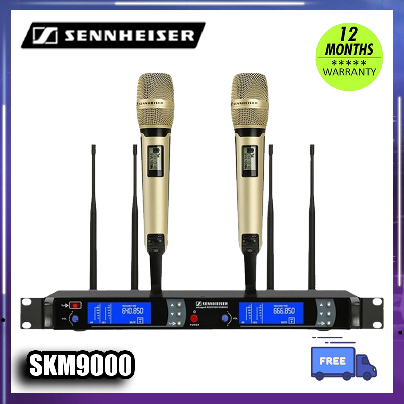 Sennheiser SKM9000 ไมโครโฟนไร ้ สายระดับมืออาชีพ UHF Band เหมาะสําหรับฉากมืออาชีพวัสดุโลหะทั ้ งหมด