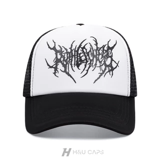 หมวกรถบรรทุกแฟชั่นสำหรับผู้ชาย หมวกเบสบอลโกธิกฤดูร้อนสุทธิ snapback หมวก sunvisor หมวกกอล์ฟกีฬา