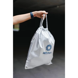 SECONDS Drawstring Bag กระเป๋าเชือกรูด