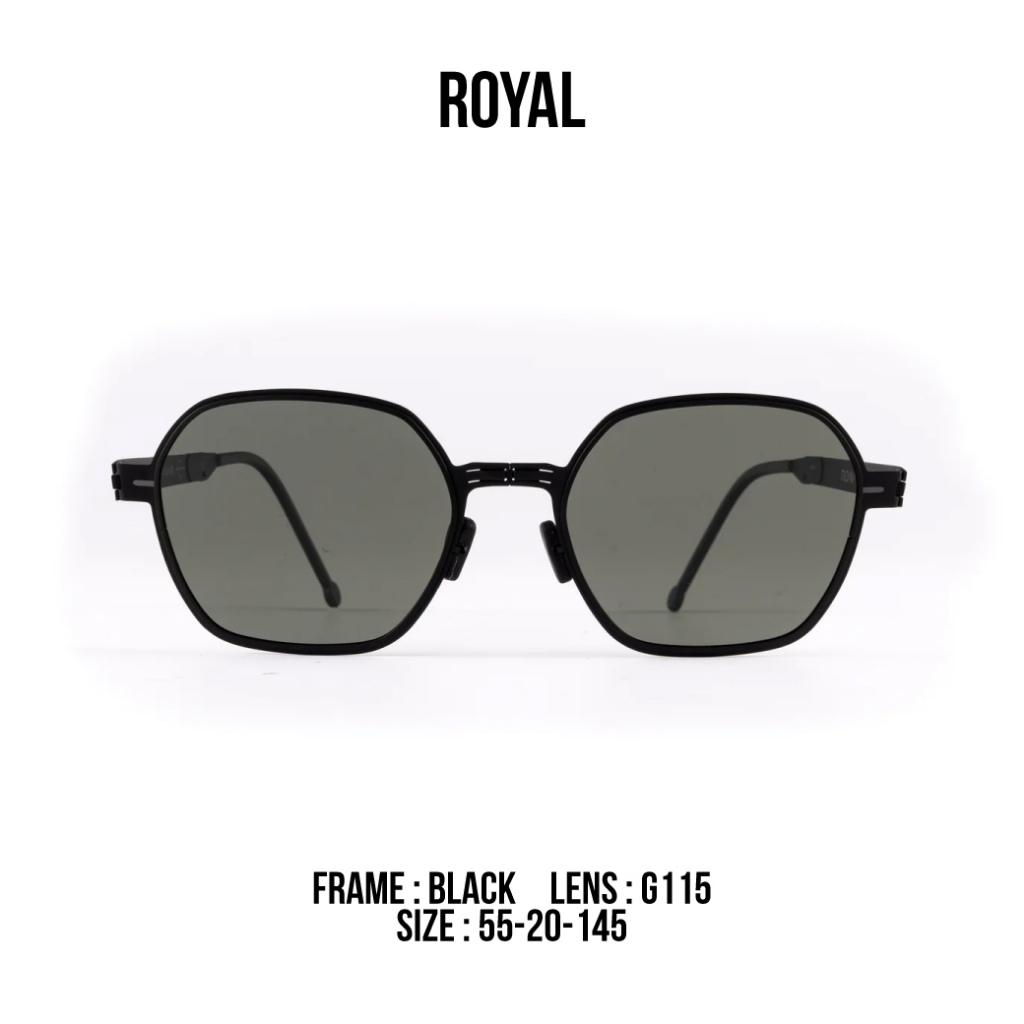 แว่นพับได้ ROAV รุ่น ROYAL (แว่นกันแดด) เลนส์โพลาไรซ์ ป้องกันรังสี UV - รูปที่ 2