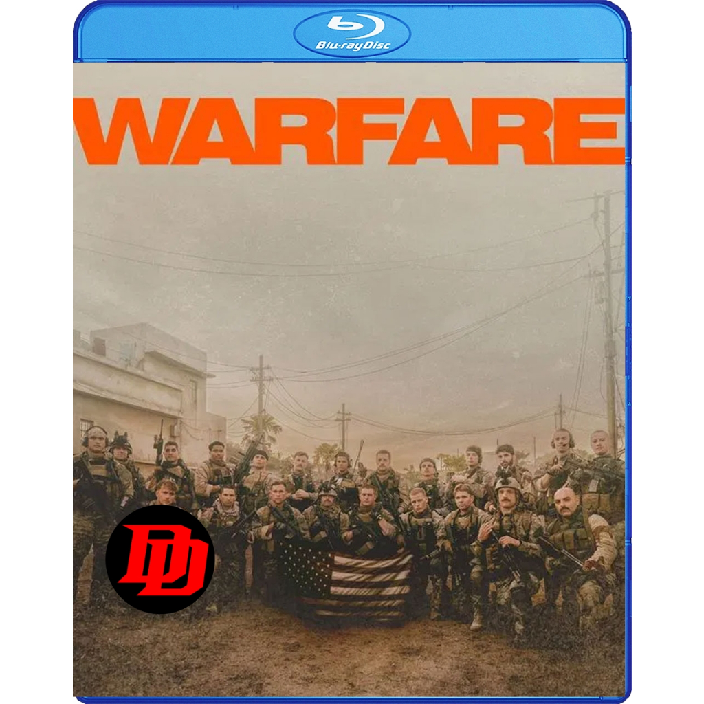 แผ่น Blu-ray Movie ใหม่ Warfare ยุทธการฝ่าแดนนรก (2025) หนัง Blu-ray