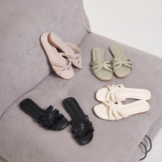 【โค้ดลด+ส่งฟรี🔥】25twentyfives - W9 รองเท้าแตะสายไขว้ดีไซน์หร…