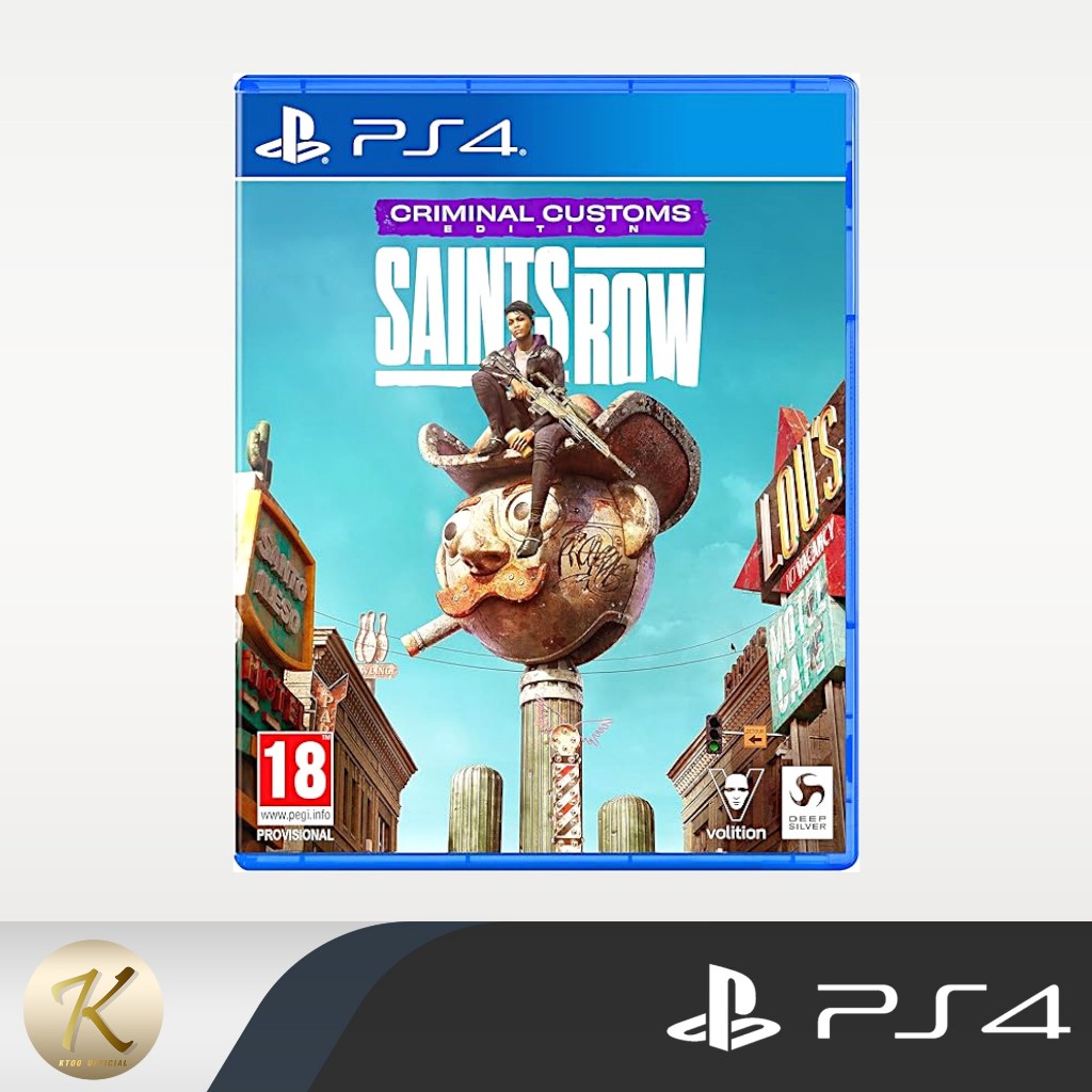 PS4 (มือ1) : Saints Row Criminal Custom Edition ✅มือ1 EUR (เล่นได้ 1 คน) “เซนโร” สินค้าพร้อมจัดส่ง