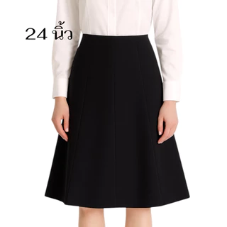 มีไซส์ใหญ่ 34,36,38,40“กระโปรงทรง8ชิ้นผ้าโรเชฟไม่มีขอบ 24 นิ้ว❗️ซิปข้าง