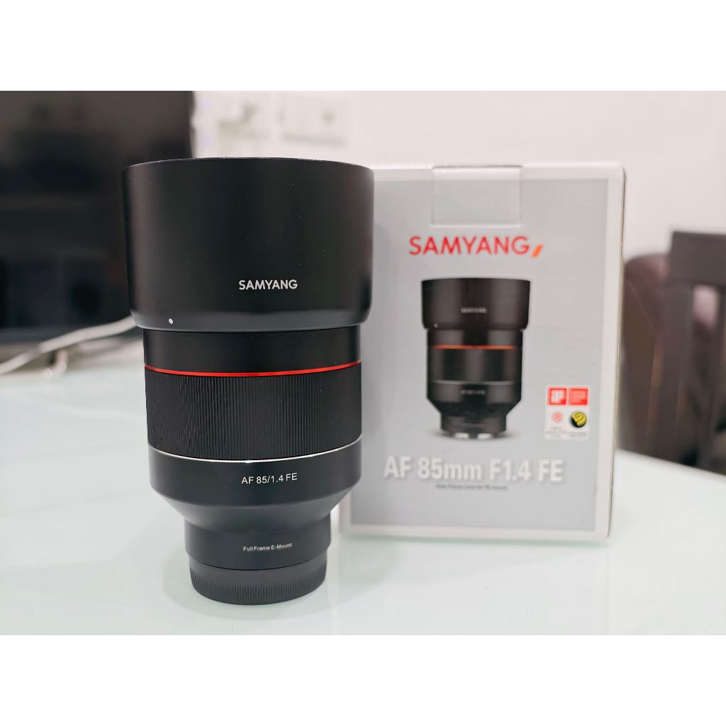 For- Sony Samyang AF 85mm F1.4 FE  ครบกล่อง มือสอง