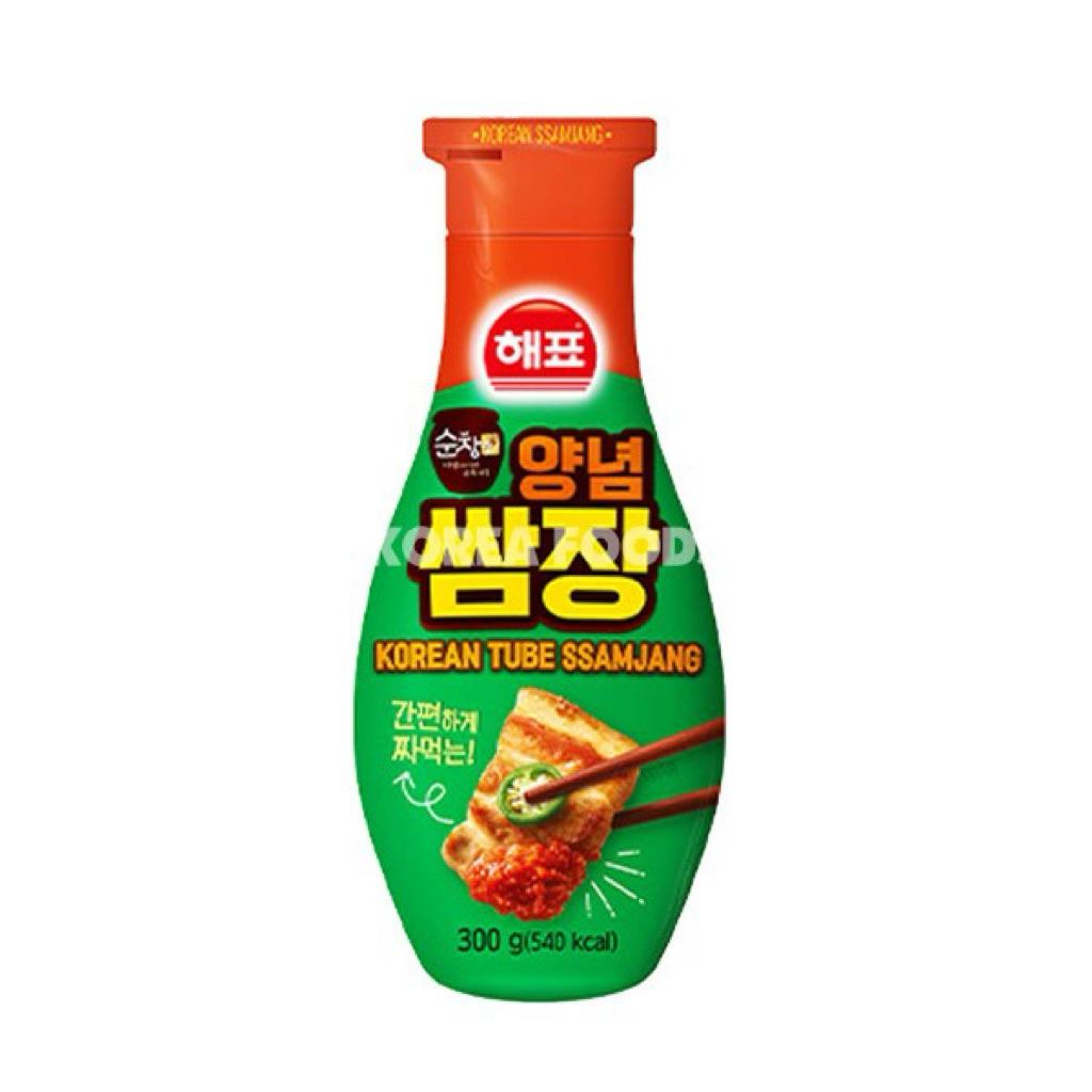East Korean tube ssamjang 300 g. ซอสซัมจังจิ้มหมูย่างเกาหลี🇰🇷 สูตรเข้มข้น ราคาถูก Shopee Lazada